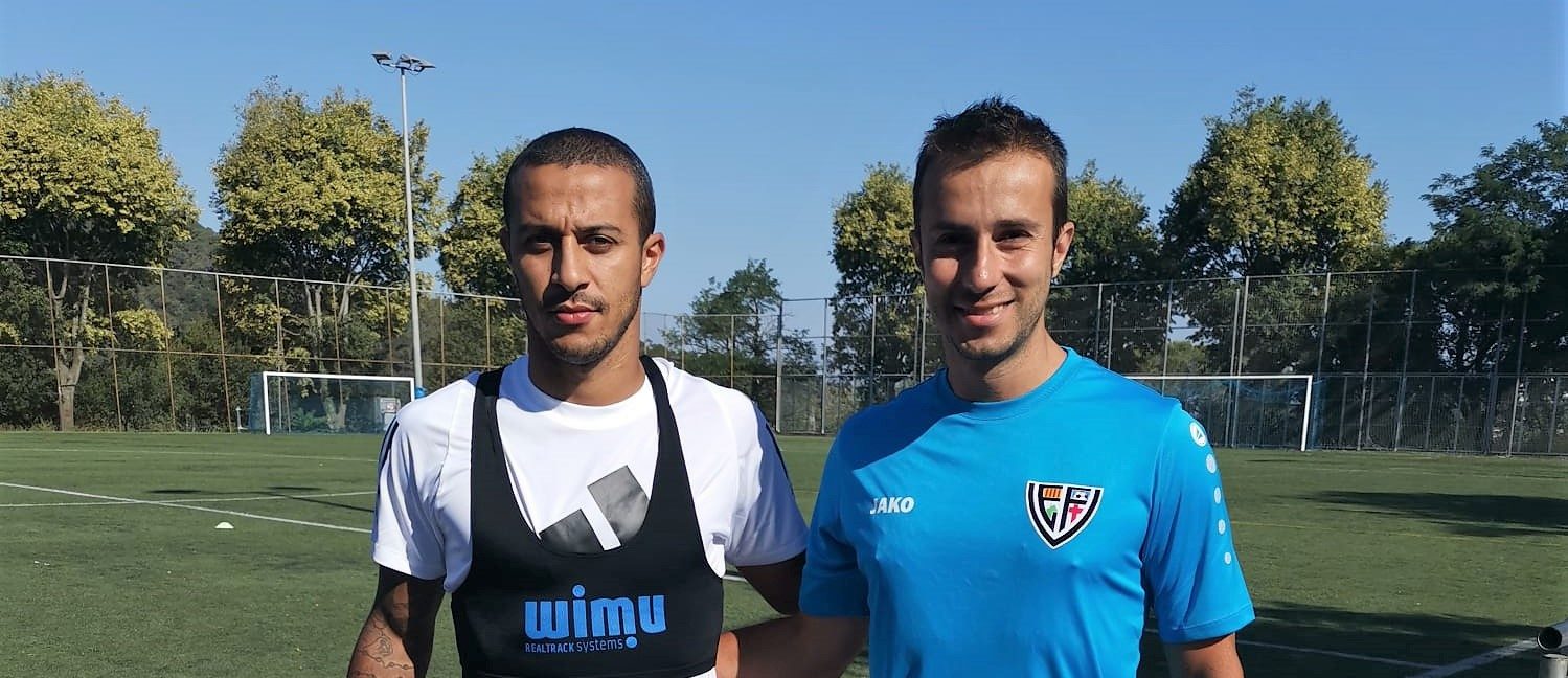 Thiago Alcántara tria el Camp de Futbol Vallvidrera per passar unes proves físiques